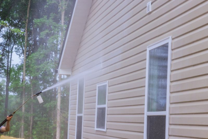Building Exterior Powerwashing